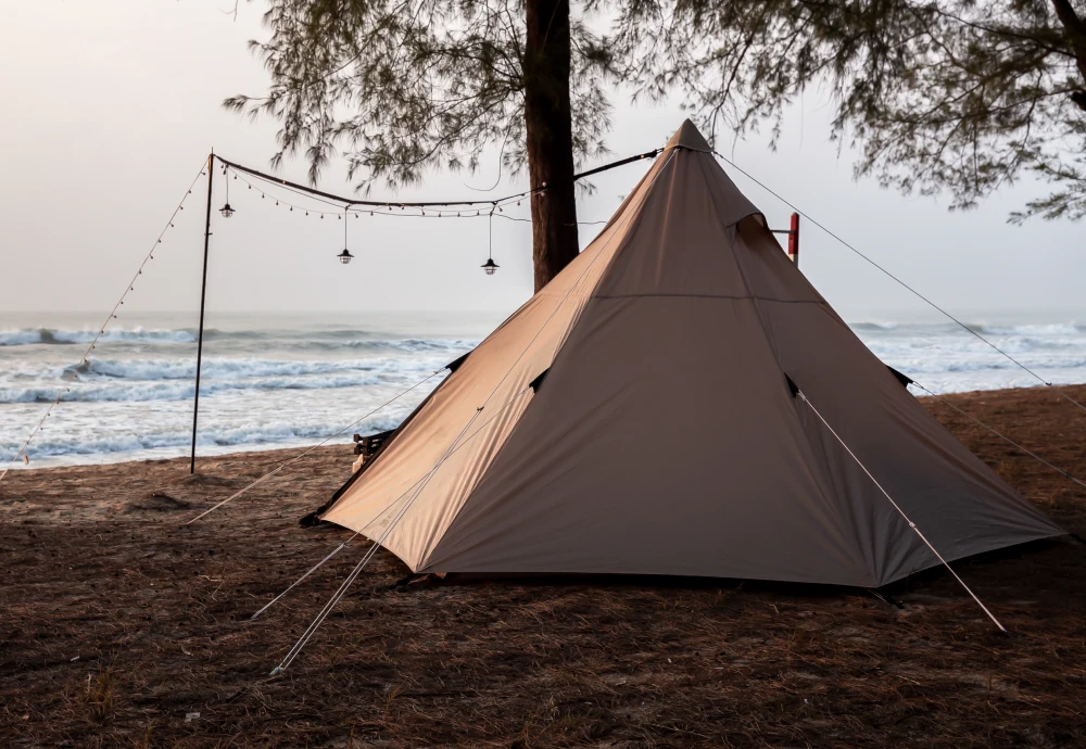 tipi camping